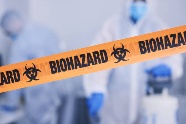 Professional Biohazard technician working in Leota, MN